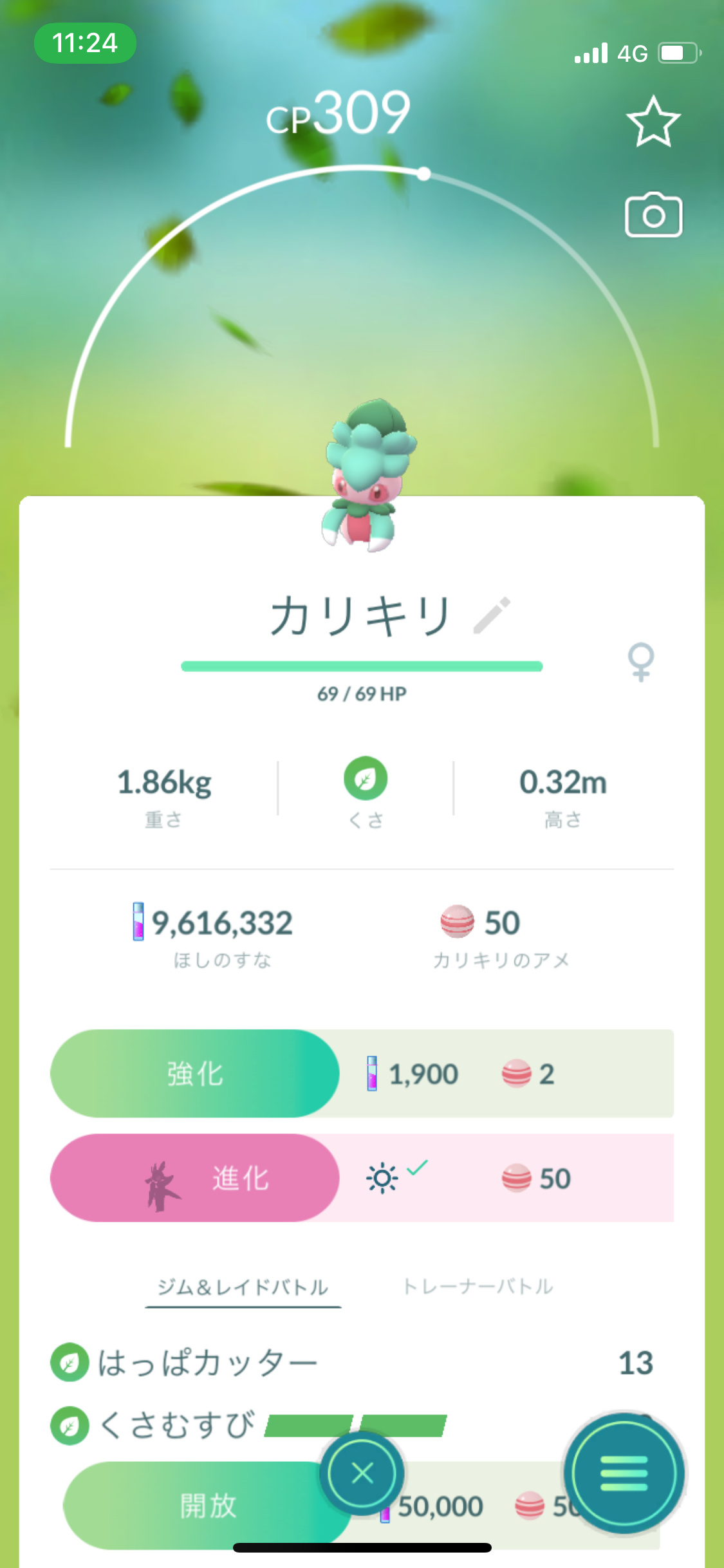 ポケモンgo カリキリの入手方法やラランテスへの進化条件は ポイントは時間帯ですよ Appbank