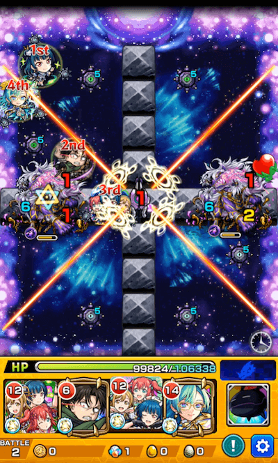 タキオン ステージ2 クロスドクロ発動後