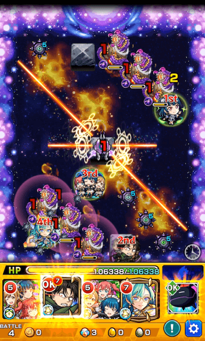 タキオン ステージ4 クロスドクロ発動後