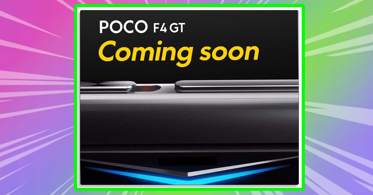 Xiaomi一族の高コスパAndroidスマホ「Poco F4 GT」チラ見せ！ トリガー付きのゲーミングモデルだ!!