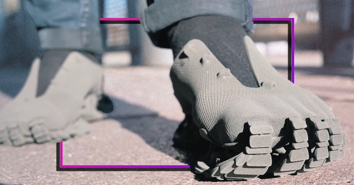 UMAのような足跡を残せるスニーカー「The Cryptide」完全3Dプリントされた靴の履き心地は？