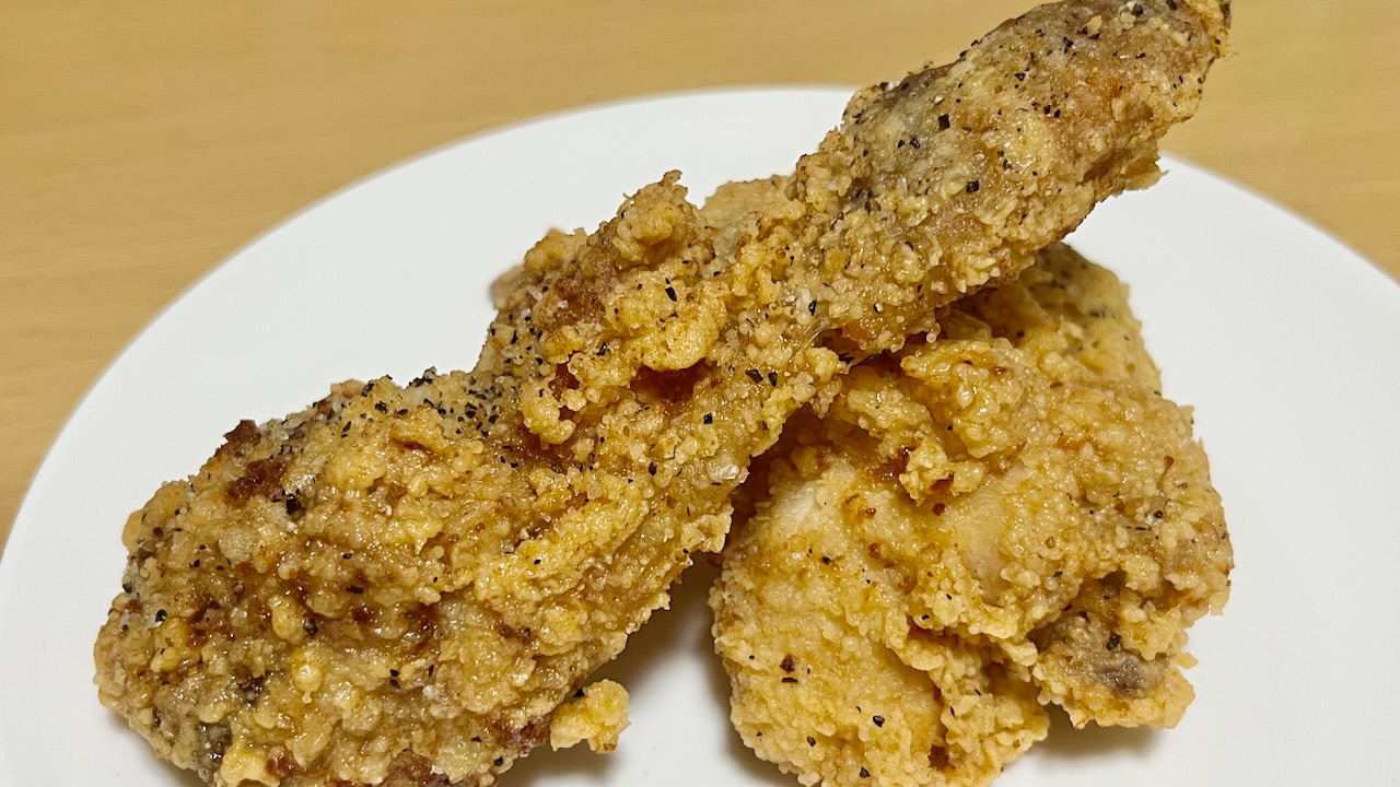 ケンタッキー「ペッパーレモンチキン」食べてみた!! カリカリ衣にレモン味がたまらんうまい！個人的大ヒット!!