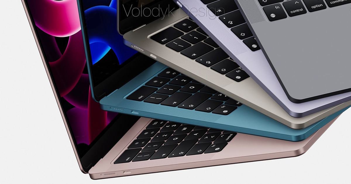 M2搭載「MacBook Air」がWWDC22に登場、新カラー＆デザイン変化の噂。価格はどうなる？