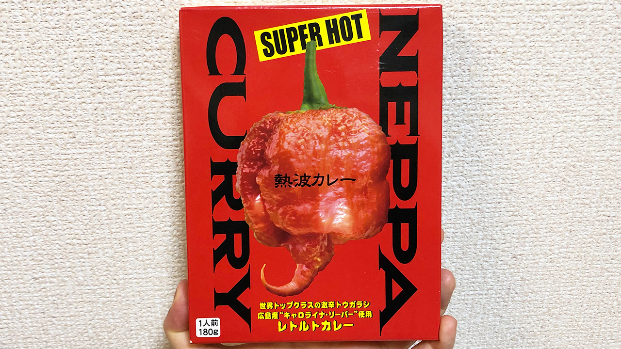 【激辛レビュー】人生で1番辛いカレーに出会った。辛いより痛いが勝つ「熱波カレー」実食レビュー