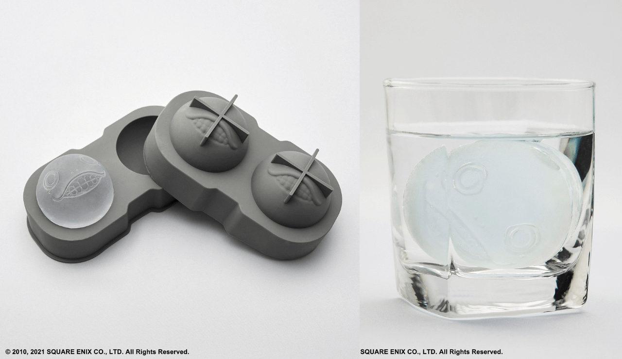 『ニーア』よりエミールのシリコンアイストレーが登場! 背筋が凍るのは冷たい飲み物を飲んでるせい? それとも……