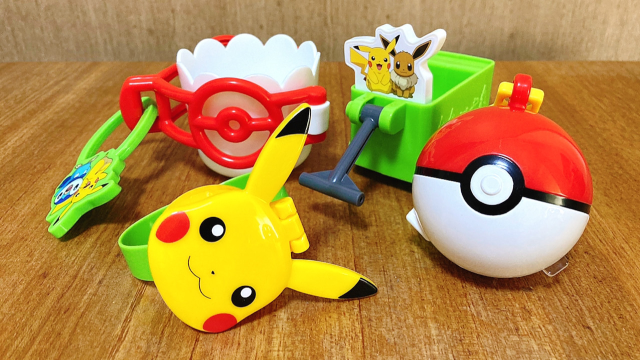 【マクドナルド】本日発売ハッピーセット「ポケモン　アウトドア」第2弾全種チェック!可愛くて使えるおもちゃがいっぱい♪