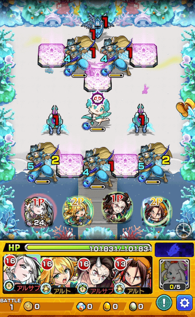 モンストアムゼステージ1