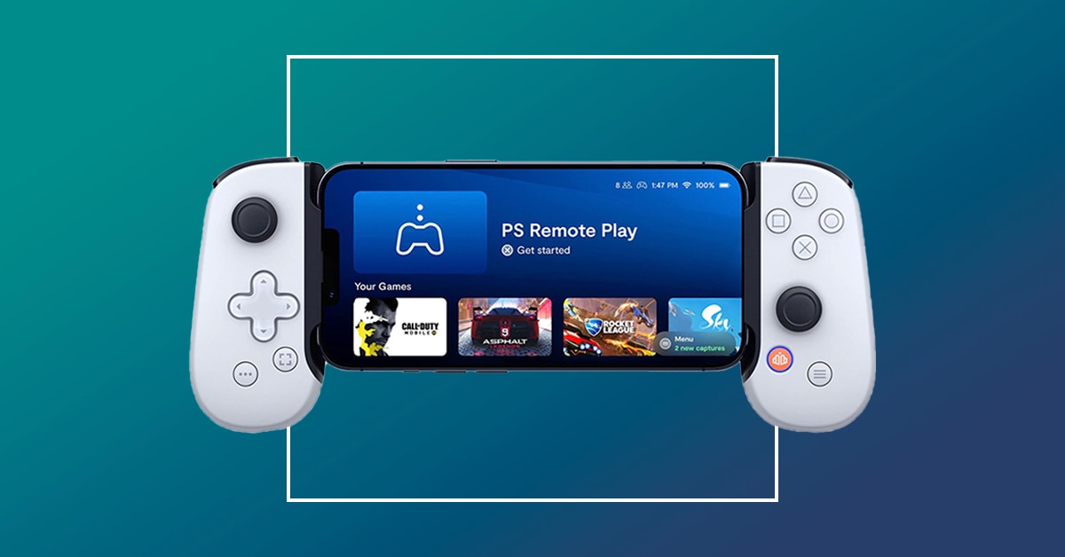 iPhoneでPlayStationタイトルを遊べる携帯ゲーム機型コントローラが登場