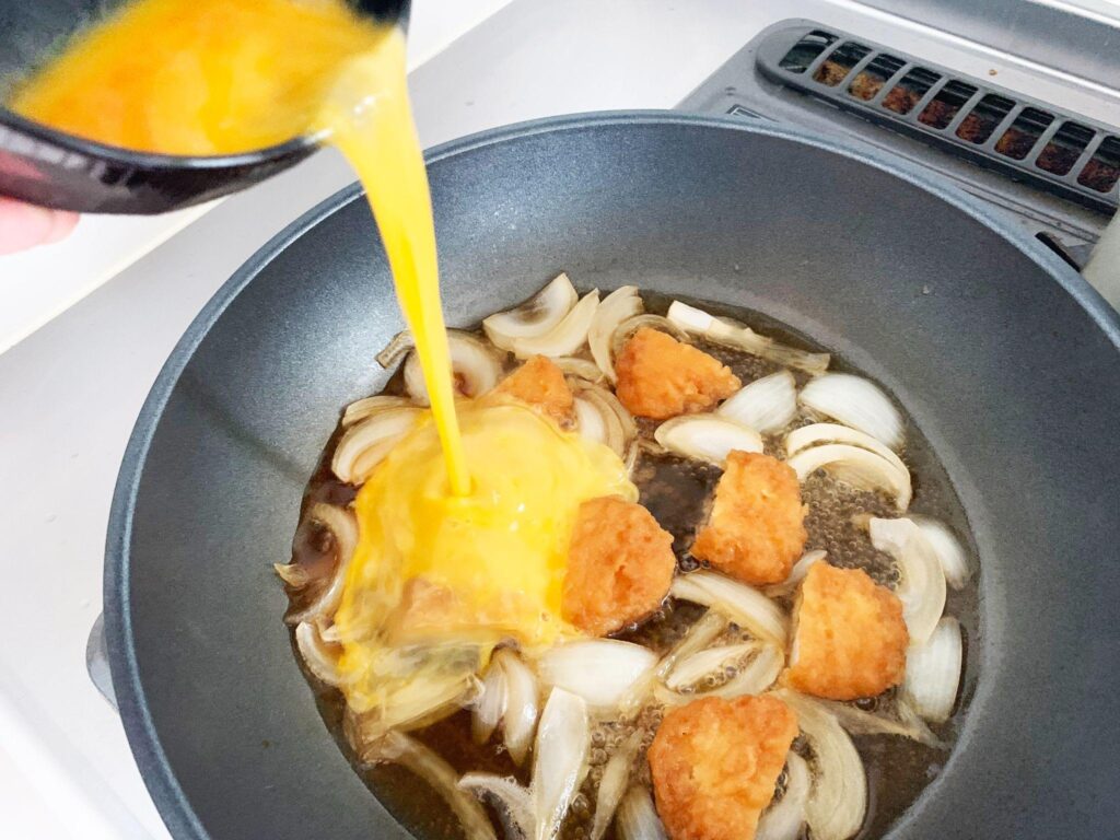 チキンマックナゲットで親子丼を作ってみたら鶏と卵の奇跡の再会に涙した