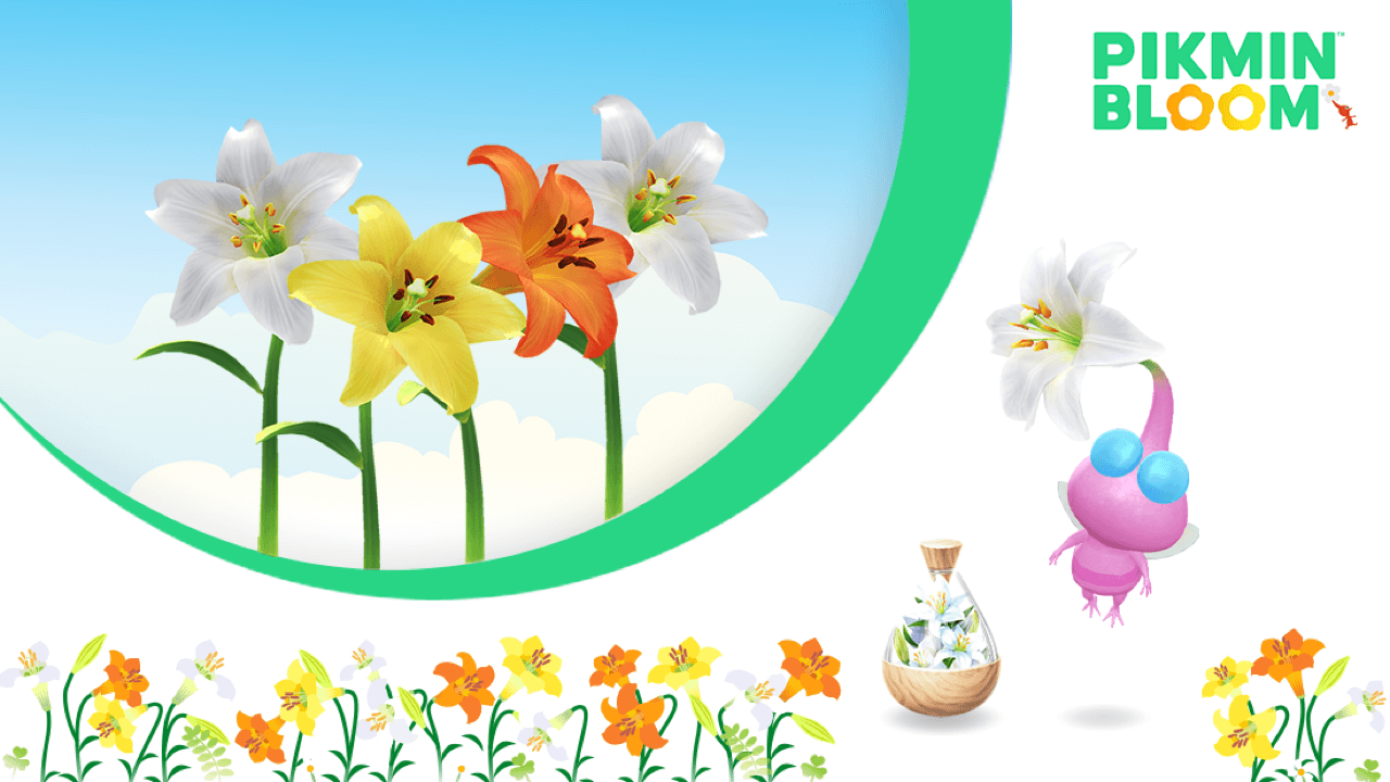 【ピクミンブルーム】7月の開花予報が公開! 今月はユリの花が咲くぞ! 来月で消える花にも注目