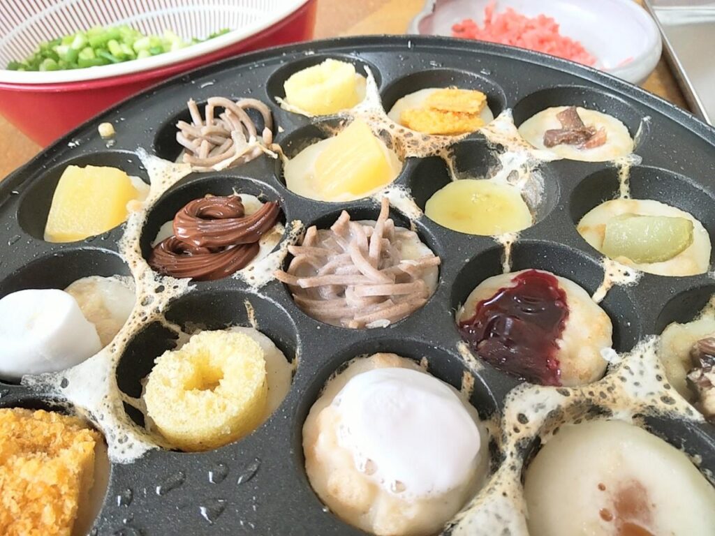 たこ焼きに合うまさかの具材を発掘せよ！エントリーしたのはこの10種の具材たちだっ!!
