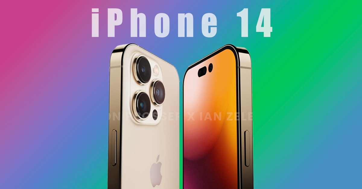 iPhone 14の価格・発売はいつ？カラーやデザインから指紋認証・Type-Cまで噂・リークまとめ！