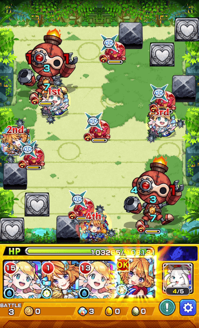 モンスト拠点36ステージ3