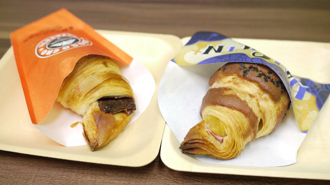 【本日発売】秋のチョコクロは「スイートポテト」。生地もクリームも“ダブル”の秘密が!? 食べてみた!! #サンマルクカフェ