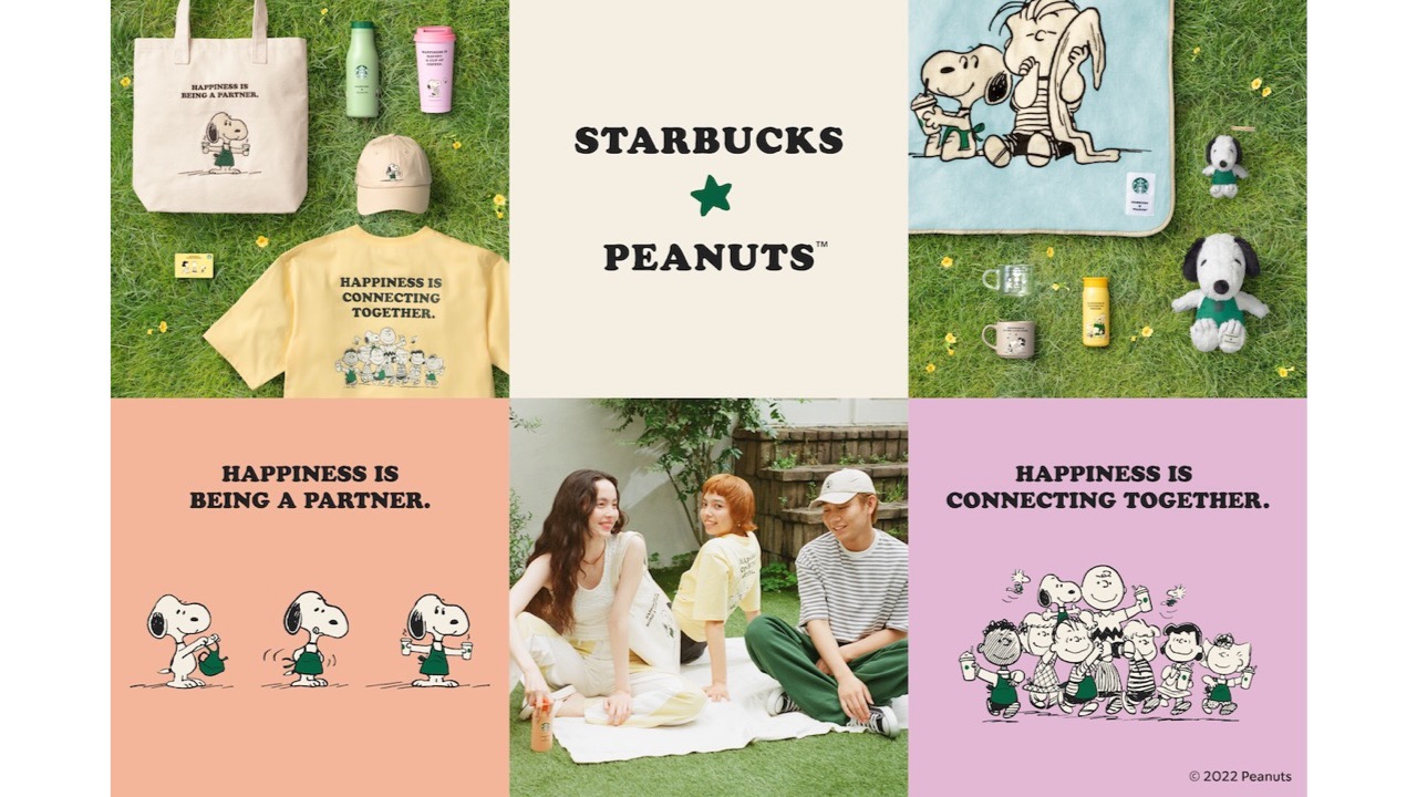 【スタバ】PEANUTSと初のコラボグッズが9/28登場! エプロン姿のスヌーピーがめちゃかわいい!!