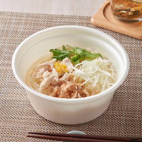 ゆず香る！あったか鶏塩そうめん