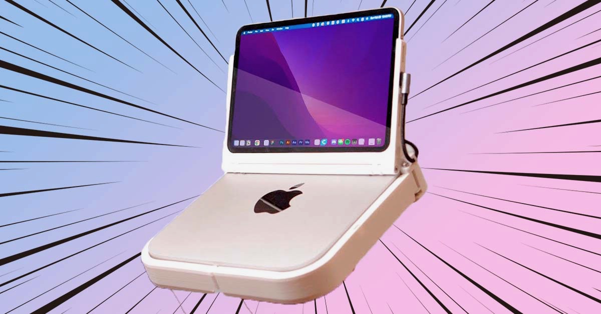 Appleにいますぐ製品化してほしい「Mac mini」をMacBook化するDIYキット
