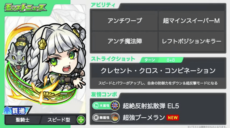 19ディアナのステータス
