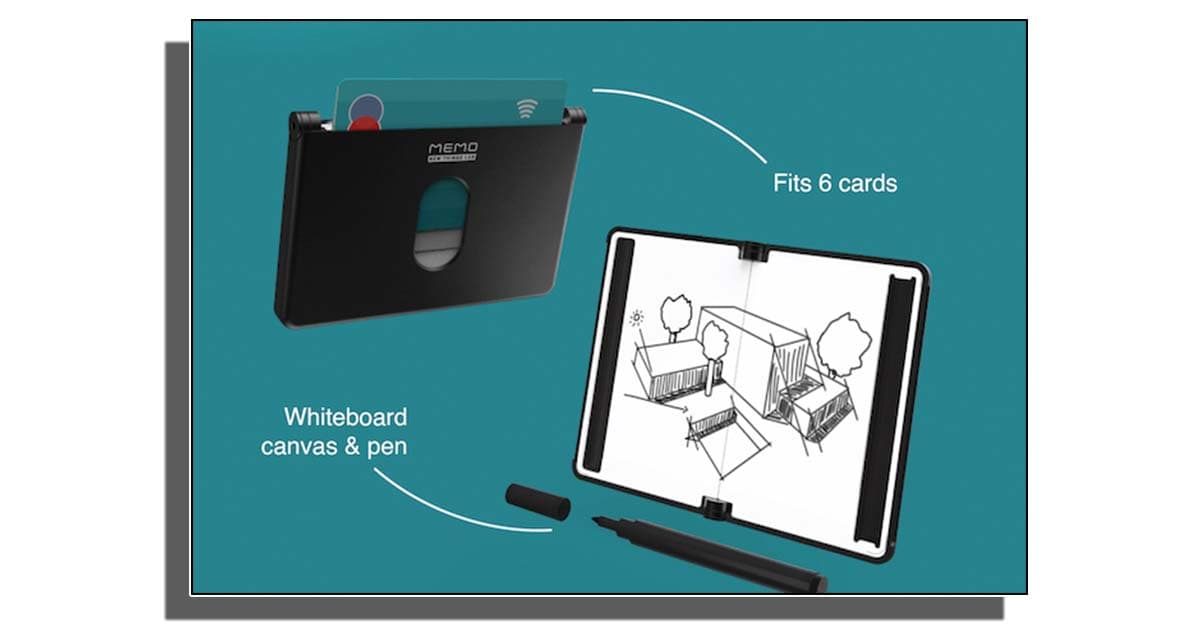 考えたひと天才！ お財布とホワイトボードがひとつになった「MEMO」がとっても便利そう!!