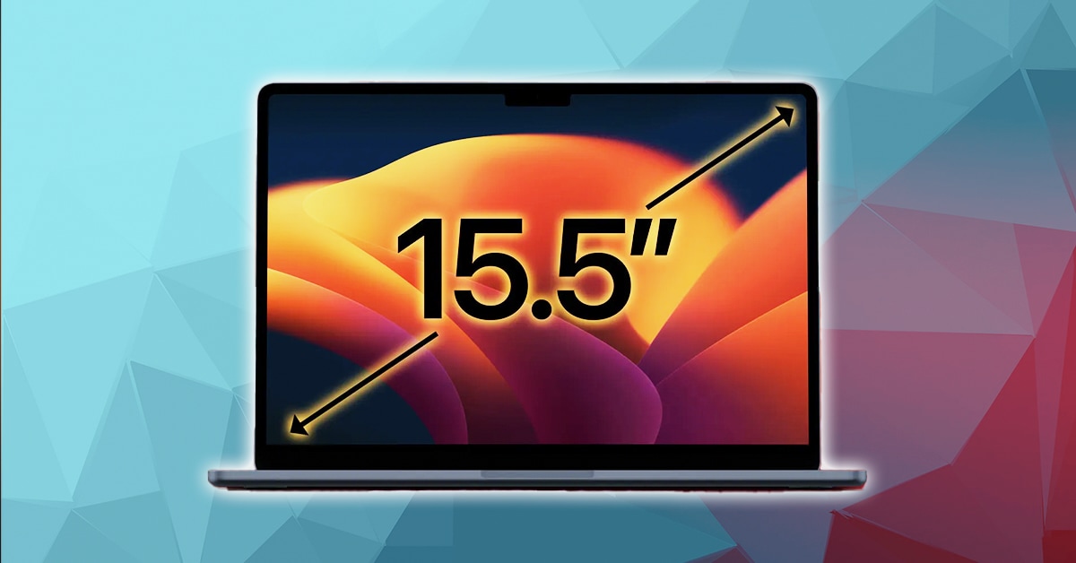 新しい「MacBook Air」はデカい! 15.5型ディスプレイ&M2 Pro搭載とのリーク