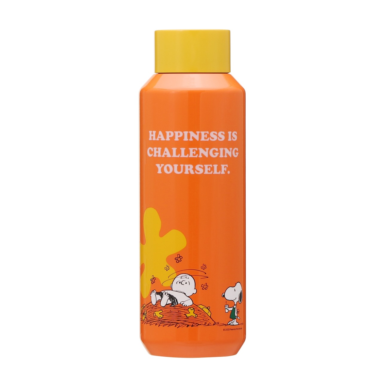 ステンレスボトルオレンジPEANUTS Charlie Brown 473ml