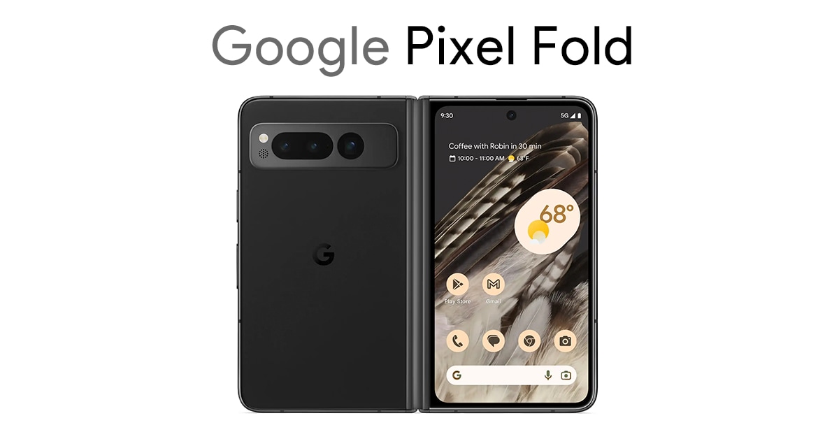 Google「Pixel Fold」公式画像とスペック流出