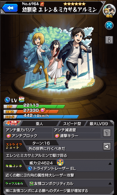 エレン&ミカサ&アルミン