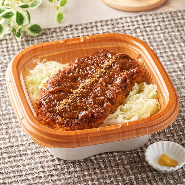 特製味噌ダレが決め手の味噌かつ丼（からし付）