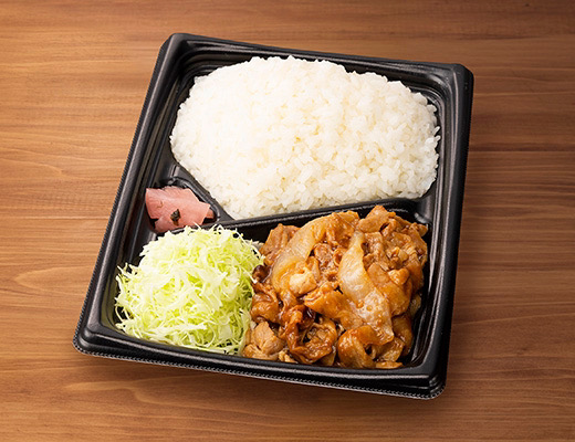 ごはん大盛！にんにく醤油の豚焼肉弁当