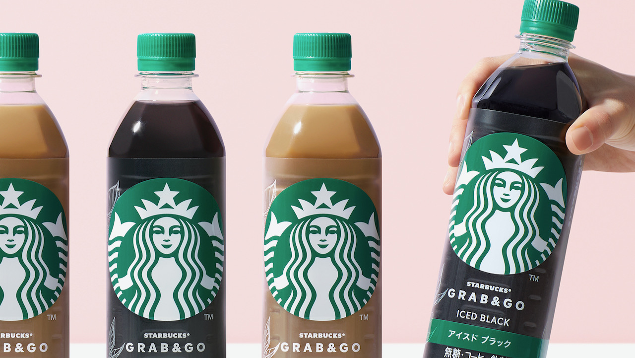 セブン限定! スタバ500mlペットの「GRAB＆GO アイスド ブラック/ラテ」6月20日発売!