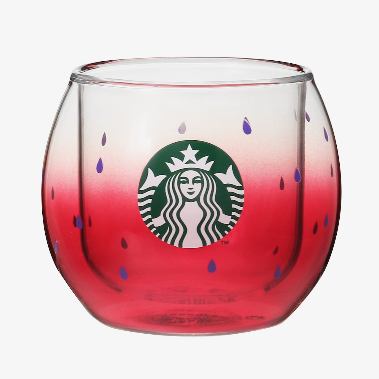 耐熱ダブルウォールグラススイカ237ml