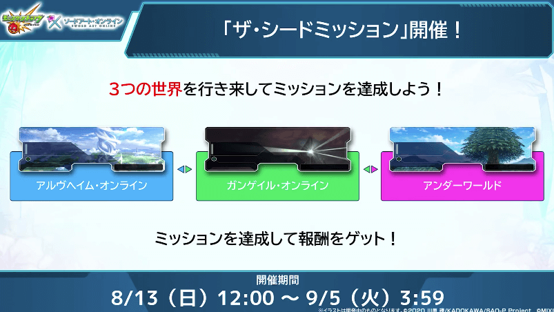 ３０限定ミッションが登場