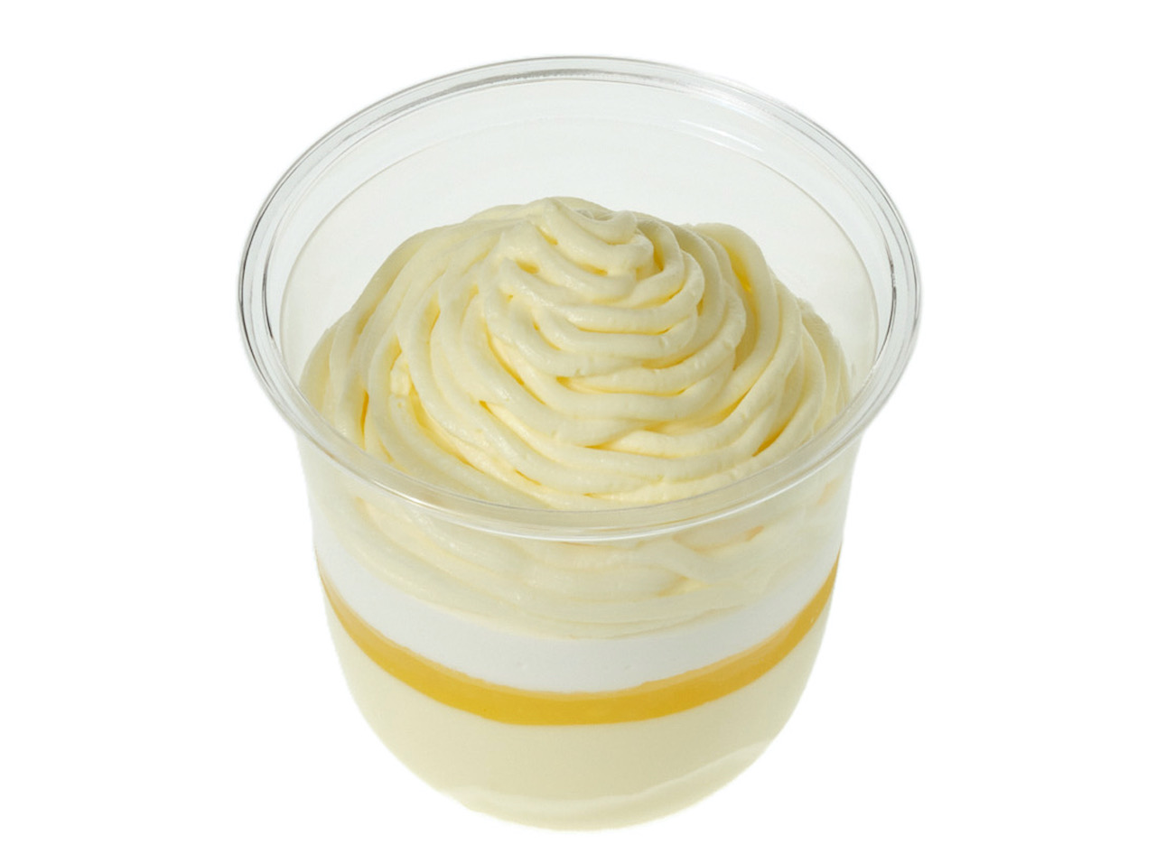 レアチーズムース，ホイップクリーム，レアチーズレモンクリームに酸味のあるレモンソースを組み合わせることでさっぱり食べられるカップスイーツです。