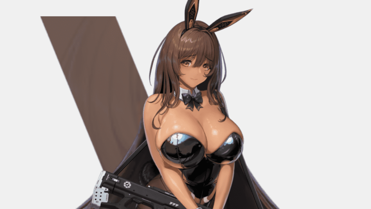 【衝撃】美少女のアレがデカすぎてはみ出てるっ♡バニーガールが最高すぎる件w