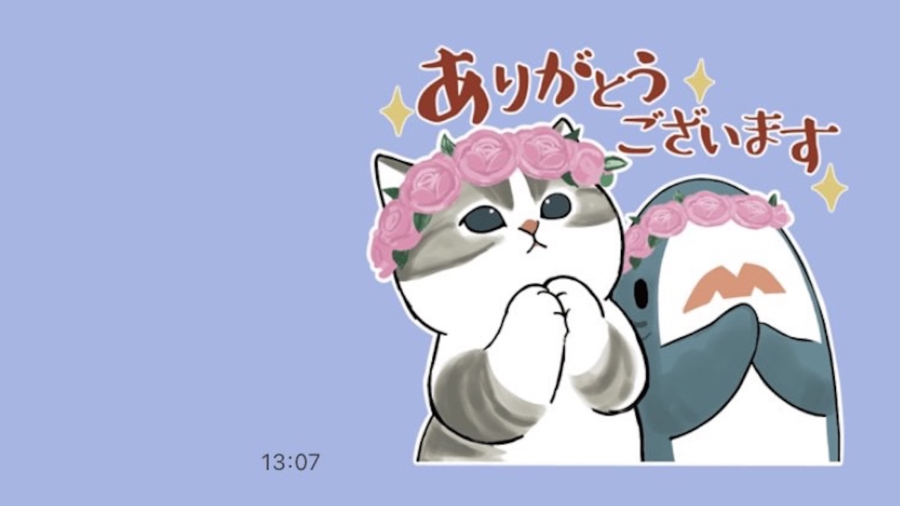今なら無料でカワイイ「サメにゃん」のLINEスタンプがもらえちゃう♪