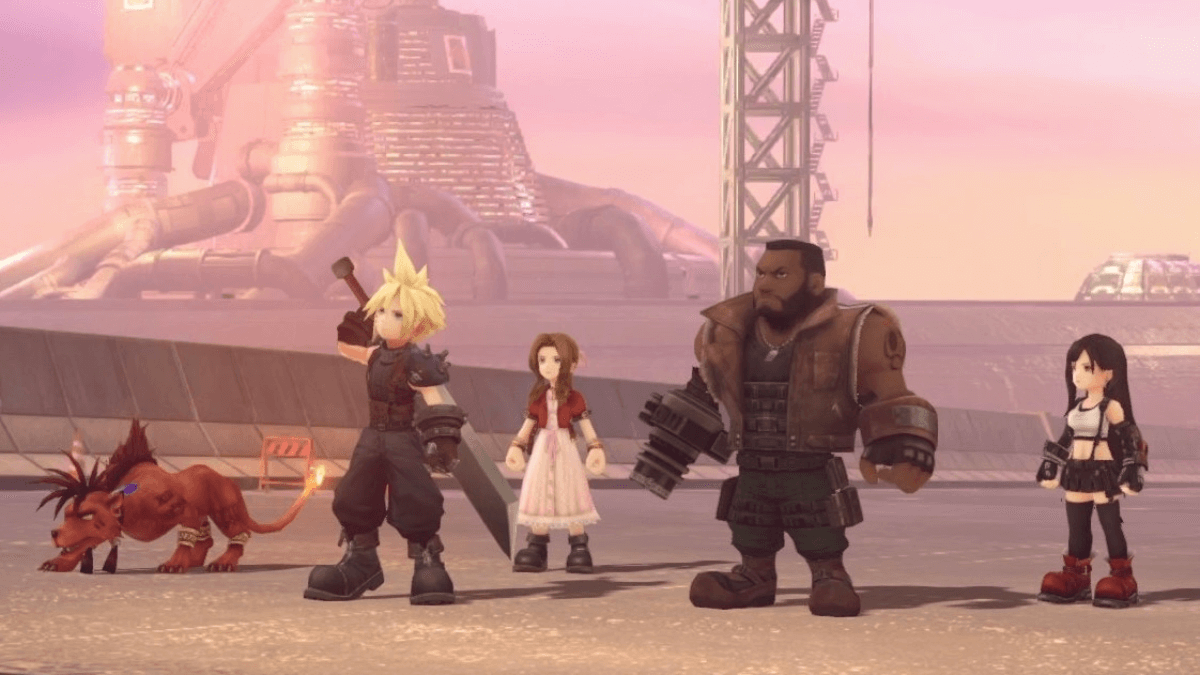 『FF7』がスマホで楽しめる!!『FFVIIエバークライシス』事前登録受付中