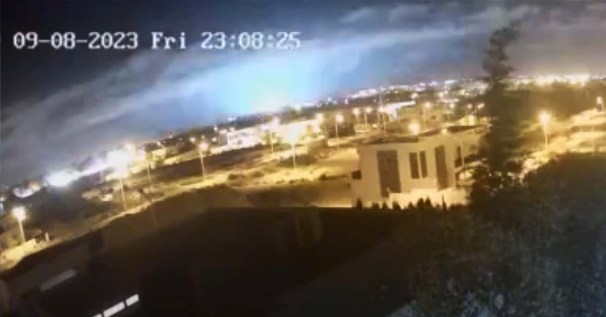 モロッコ地震の直前に現れた〝青い閃光〟の正体