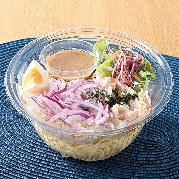 1/3日分の野菜使用！蒸し鶏のパスタサラダ