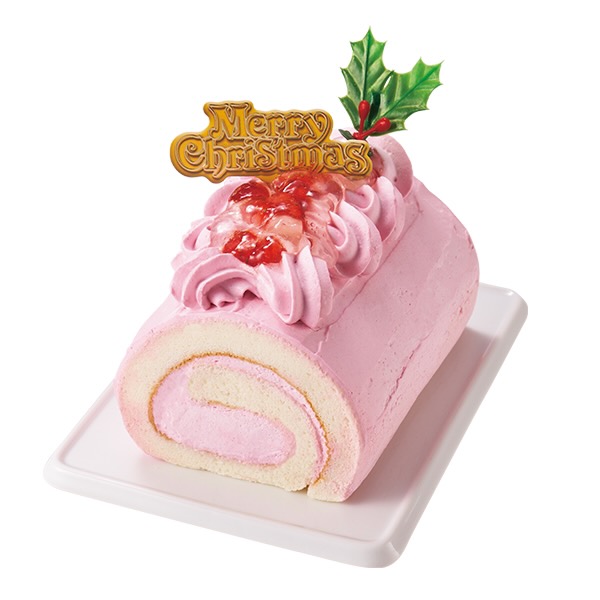 コミフ苺のロールケーキ