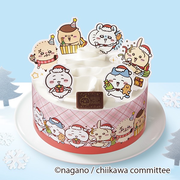 ちいかわクリスマス★パーティーケーキ