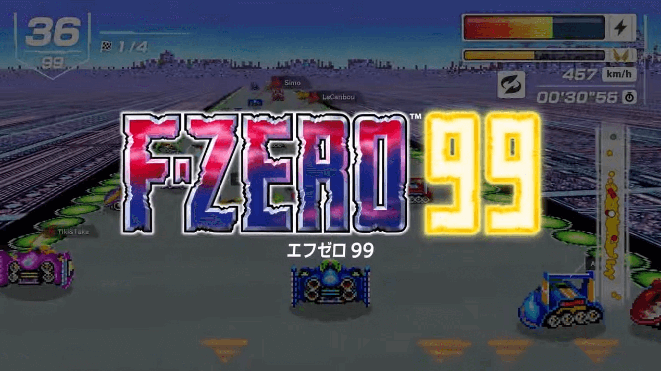 【ニンダイ】『F-ZERO』最新作『F-ZERO99』が登場!この後すぐ配信開始! ただし注意点が……
