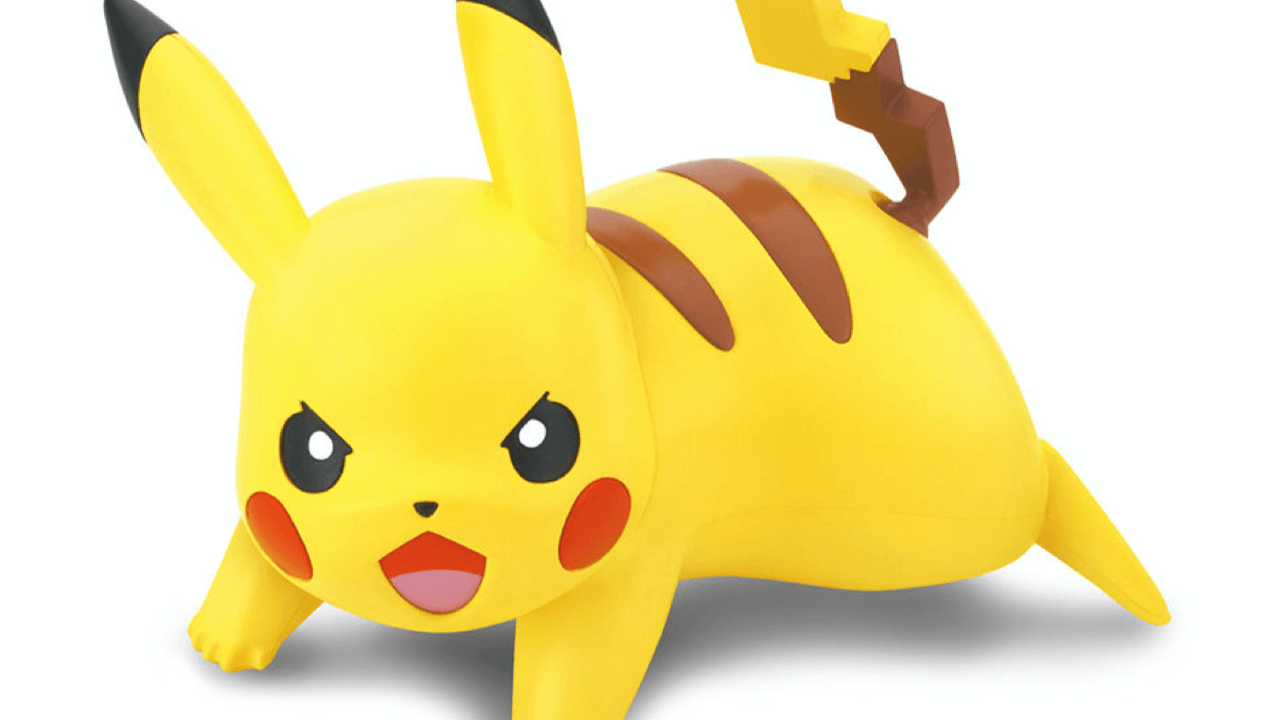 【ポケモン】ピカチュウのプラモがお手軽価格で!躍動感あふれるバトルポーズで立体化