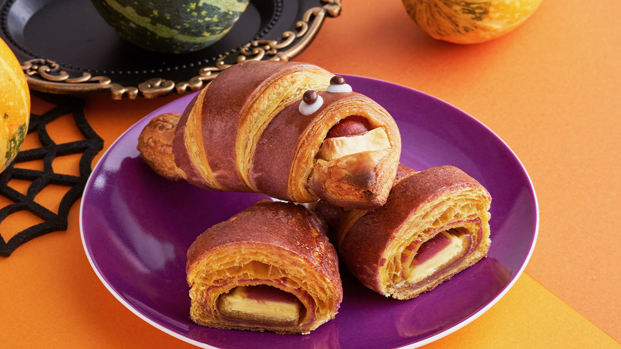 ハロウィン期間限定バイカラーチョコクロ、ドリンク2種など9/29〜発売! #サンマルクカフェ
