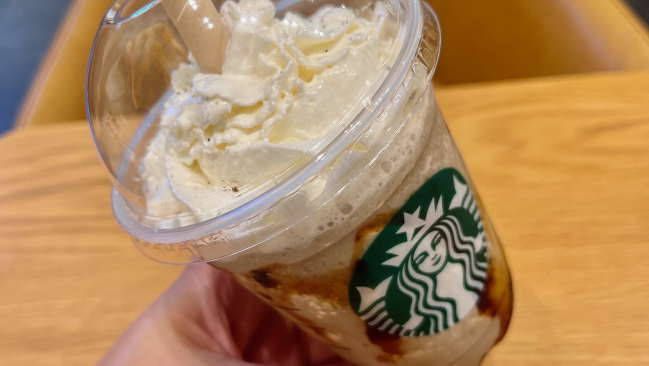 【スタバ新作】9月1日発売『マロンほうじ茶フラペチーノ』飲んでみた! カロリーや価格もまとめてチェック!
