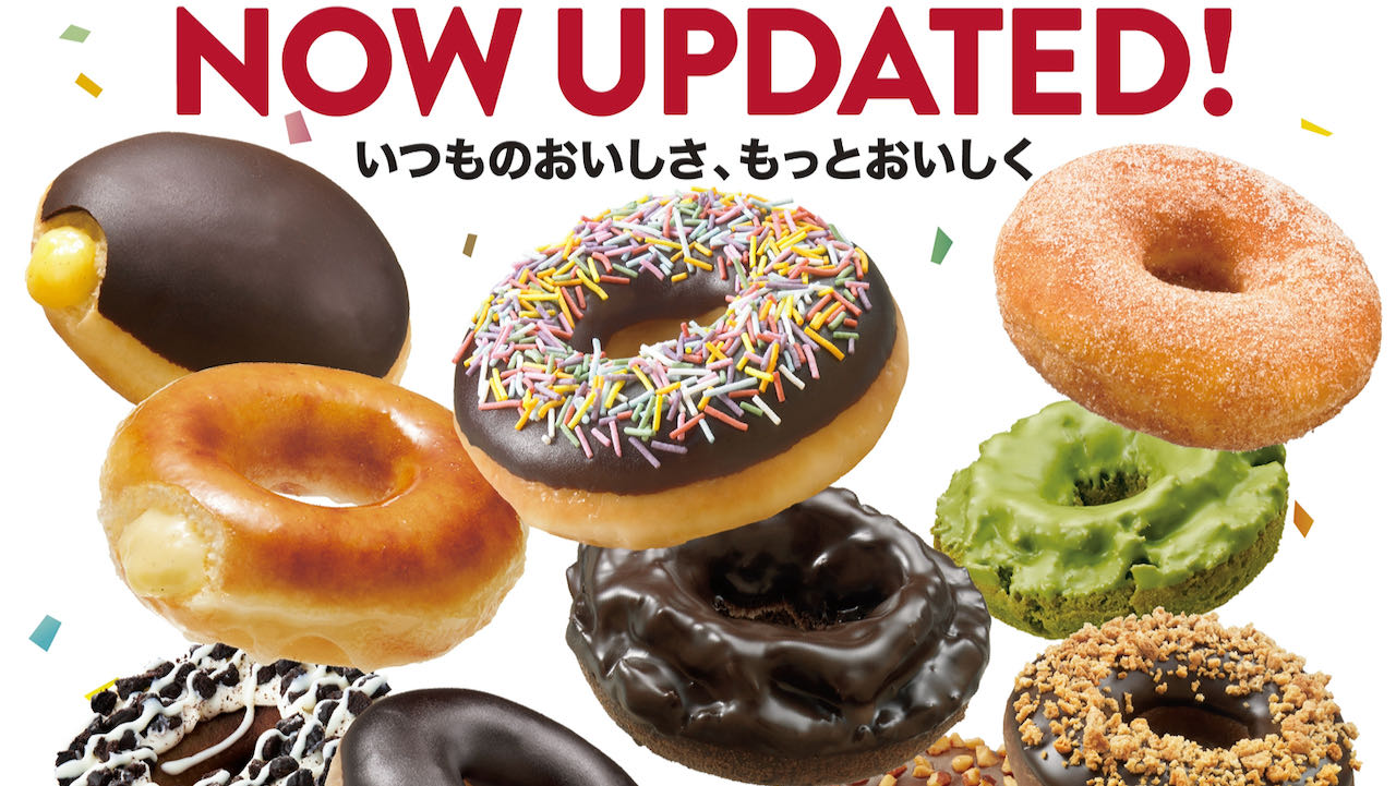 人気のレギュラードーナツ10品が11/1アップデート! #クリスピークリームドーナツ