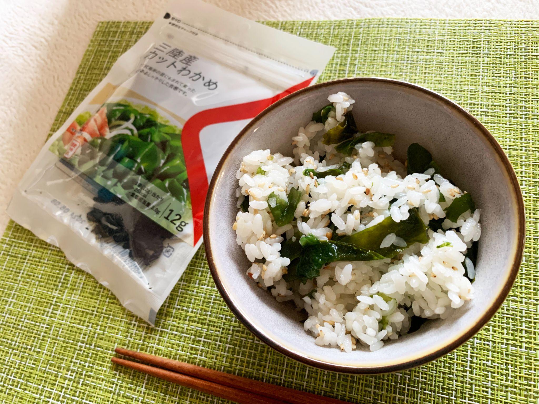 給食の味「わかめご飯」を完全再現してみたらあの頃を思い出して一筋の涙が零れた