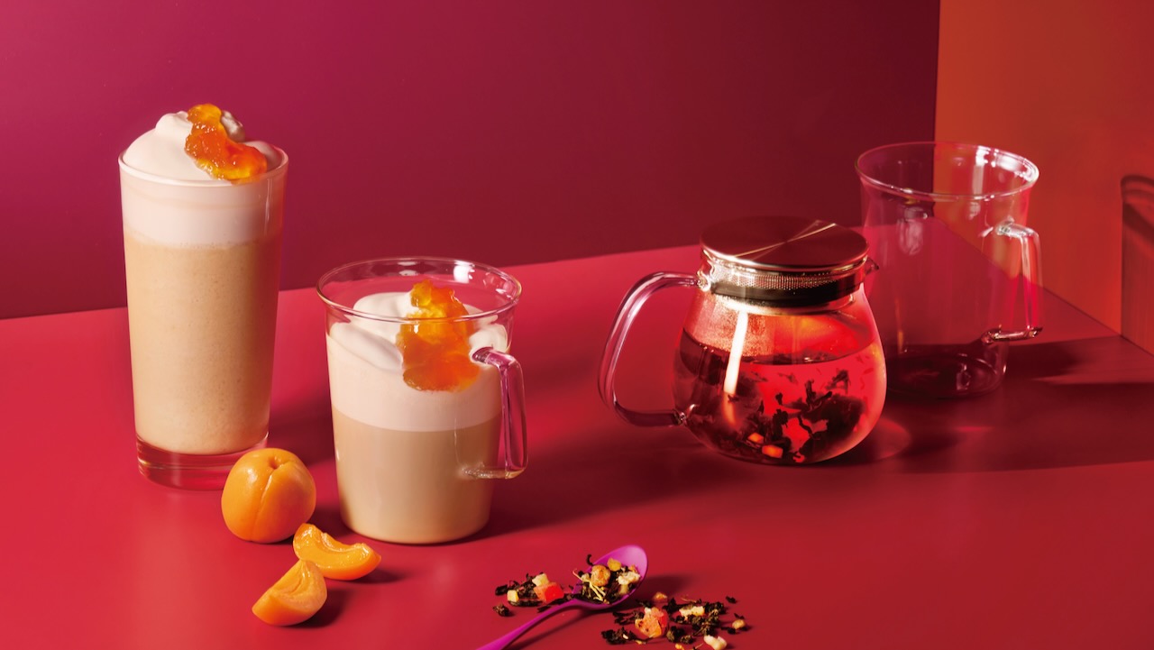 【スタバ新作】店舗限定 #ジョイフルメドレーティーラテフラペチーノ 11/1発売!