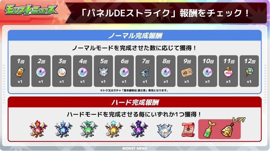 19報酬をチェック(トク玉が最大6個ゲットできる)