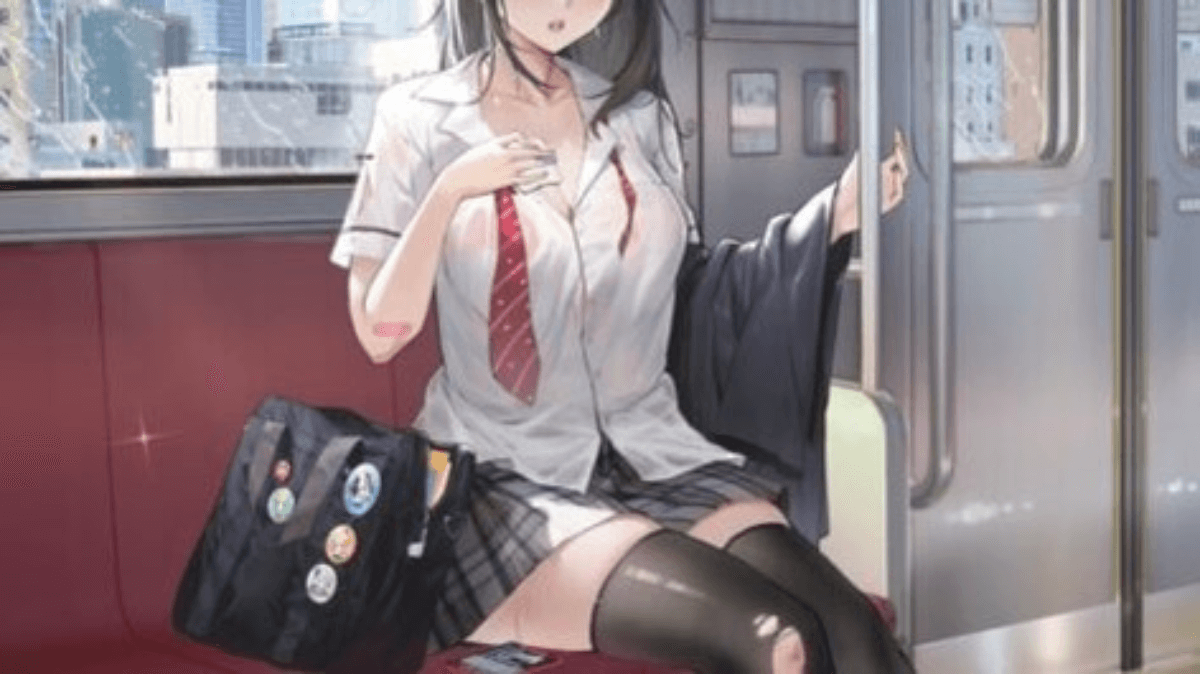 【禁断】乱れた制服がヤバい！美女からの色気が止まらない♡