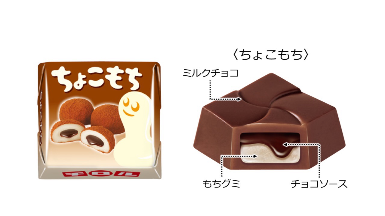 きなこもち姉妹品！新商品チロルチョコ「ちょこもち」を全国のダイソーで期間限定発売♪